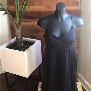 Anne Taylor Loft Black Sundress